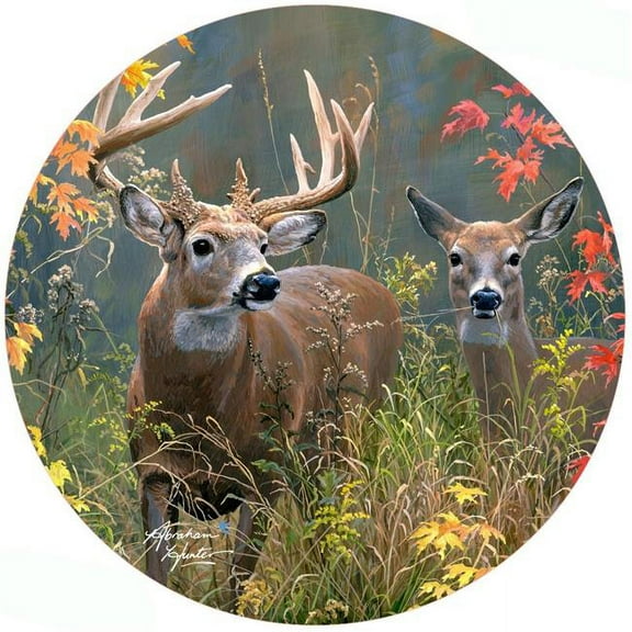 Andreas  JO-AB0436 Autumn Couple Jar Opener (AB)