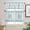 Blue, variant on Christmas Kitchen Window Curtain Set with Tiers and Valance, 3 Pieces Rod Pocket Valances Blue Snowflake Seasonal Winter Holiday Window Treatment Semi Sheer Kitchen Bedroom Decor (52"W x 18"L)