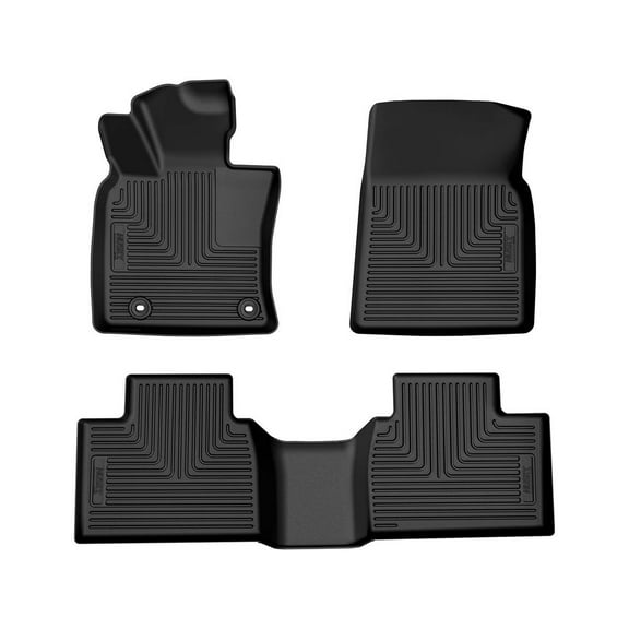 Husky Liners 95361 Weatherbeater Floor Mats Fit 2025 Toyota Camry Front/2nd Row Liners 3pc Black