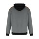 thumbnail image 4 of Sudadera con capucha para hombre, moda informal, deportiva, cuello alto, botones, patchwork, manga larga, jersey, sudadera, blusa, blusa para hombre, 4 of 5