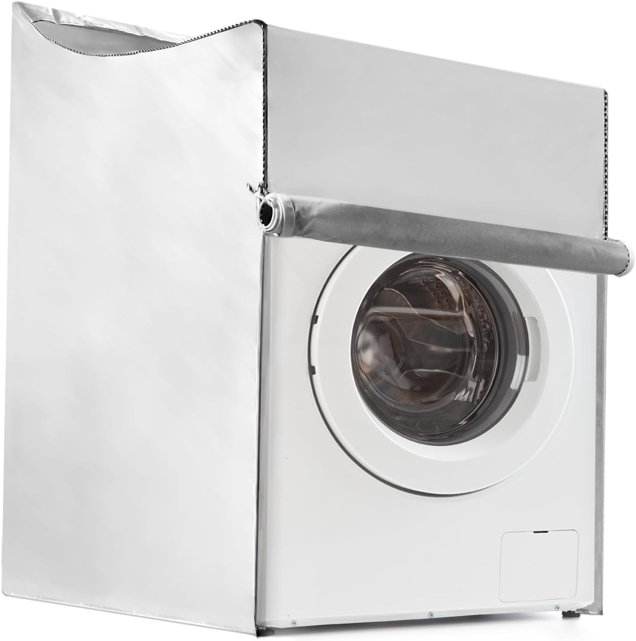 Washer and Dryer Covers, 2 Pack Heavy Duty Waterproof Washing Machine Cover for Most Top Load or Front Load Machine, Dustproof, All Weather Protection, 29" W x 28" D x 43" H
