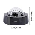 thumbnail image 2 of 1 Set Voice Control Lamp Atmosphere Lamp Colorful Led Lamp Car Music Light, 2 of 3