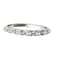 thumbnail image 2 of Mauli Jewels Engagement Rings for Women 0.19 Carat Wedding Diamond Band For Women's Prong-Setting 14K Solid White Gold, 2 of 6