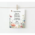 Good Morning Poster, Motivational Wall Art, Positive Inspirational