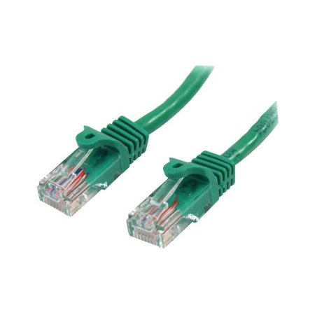 UPC: 0065030837828 | StarTech.com 5 ft Cat5e Green Snagless RJ45 UTP Cat 5e Patch Cable – 5ft Patch Cord