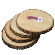 Basswood Round (4 pack) unsanded 7-9"