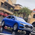 thumbnail image 4 of 1:32 AUDI Q8 SUV Alloy Car Model Diecast Metal Vehicles Car Model Collection High Simulation Sound and Light Childrens Toys Gift Red, 4 of 6