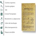 thumbnail image 2 of Mica de Vidrio Cristal Templado Simonetta Vespetti para iPhone 11 Pro Paquete de 2 piezas Borde Negro, 2 of 4