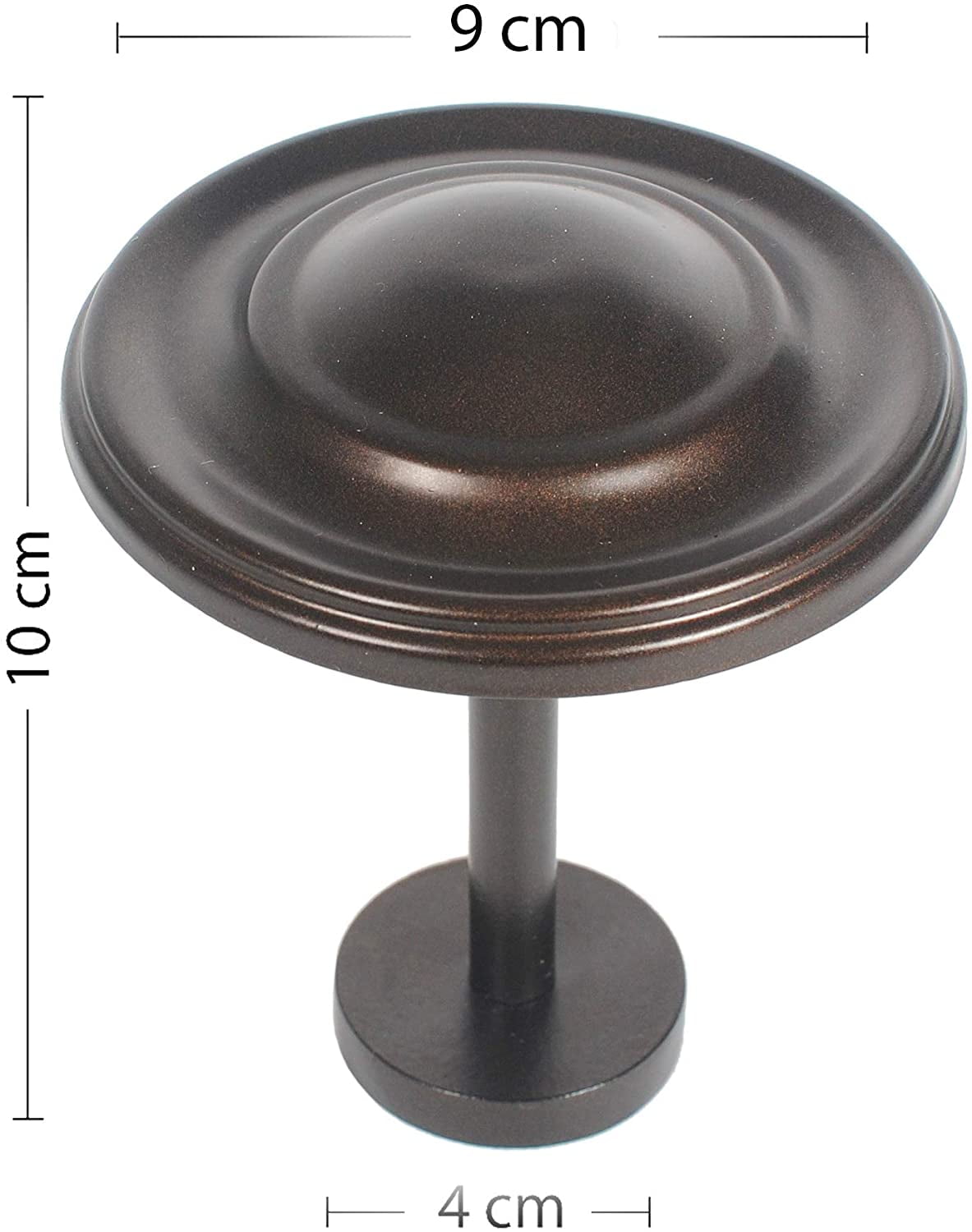 Deco Window Brown Oil Rubbed Holdback/Curtain Tieback (Set of 2)