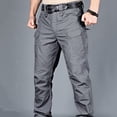 thumbnail image 3 of Ropa de calle para hombre moda Casual Hip Hop Cargo Pants pantalones de senderismo para actividades al aire libre - Gray_S Sunnimix Pantalones tipo cargo, 3 of 8