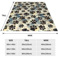 thumbnail image 5 of Yibo Cute Dog Blanket Flannel Soft and Comfortable Anti-static Bed Sofa Blanket, 5 of 9