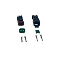 thumbnail image 2 of Oz-USA DT 2 Pin Waterproof 1 Male + 1 Female Connector Kit, 2 of 4