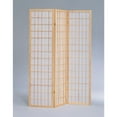 thumbnail image 2 of ORE International 3 Panel Room Divider, Natural, 2 of 8