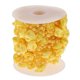 thumbnail image 2 of Paquete 3 Collares de Perlas de Imitación de Rosa Satinada, Guirnalda de Perlas, Decoración de Boda DIY, Amarillo 2 piezas Gloria Cuerda de cuentas de flores, 2 of 8