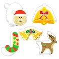 thumbnail image 1 of Coxeer Ensemble de Coupe-Cookies Mignon en Acier Inoxydable pour Biscuits pour Noël, 1 of 10