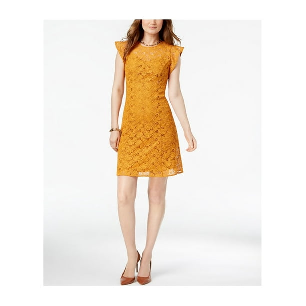 Michael kors deals dress yellow