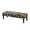 Brown Oak Leaf Camo, variant on Glofpot Elastic Bench Cover, Stretch Washable Bench Seat Slipcover, Indoor Furniture Cover for Entryway Dining Bench, Mallard Duck Camo