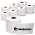 thumbnail image 2 of COLORWING Compatible 2-5/16" x 4" Labels Replacement for DYMO 30256 LW Shipping Labels, 59mm x 102mm Labels for DYMO LabelWriter 450, 450 Turbo, 450 Twin Turbo, 4XL Printers[8 Rolls, 300 Labels/Roll], 2 of 10