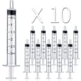 thumbnail image 1 of Paquete de 50 jeringas con punta de catéter de 20 ml con cubiertas, jeringas de plástico grandes para chupitos de gelatina, fiesta de jeringa, líquido, oral, alimentación de mascotas, alimentos, dispe, 1 of 4