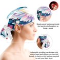 thumbnail image 3 of Peace Dove Women Surgical Cap with Bow Hair Matching Scrunchys, Long Hair Scrub Hat with Bow Hair Matching Scrunchy Ponytail Holder, 3 of 6