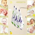 thumbnail image 3 of Dreamtimes 3 PCS Halloween Bat Frog Baby Muslin Washcloths, Monster Cartoon Face Towel Burp Cloths Ultra Soft Absorbent Cotton Bath Wipes Towels for Newborn Boys Girls, 3 of 7