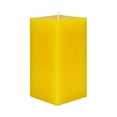 thumbnail image 1 of Zest Candle Bougie Pilier, 3 par 6 Pouces, Carré Jaune, 1 of 4