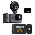 taicans Dash Cam WiFi 1080P FHD Car Driving Recorder Front and Inside