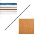 thumbnail image 4 of RYLABLUE Marble Blue Set of 8 Coaster for Drinks, Absorbent Ceramic Stone Coasters Cup Mat with Cork Base for Home Kitchen Room Coffee Table Bar Decor, 4 of 4
