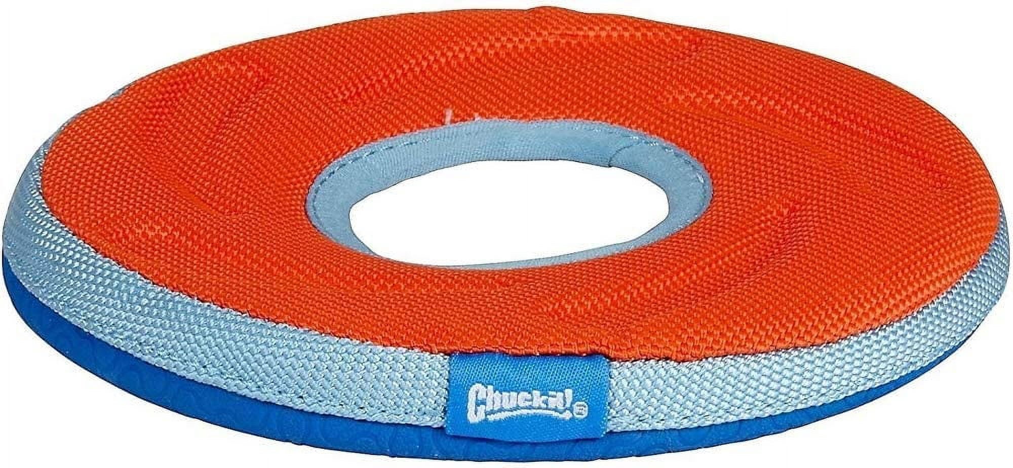 Chuckit Zipflight Amphibious Flying 6-Inch Ring Dog Fetch Toy Small - 2 Pack