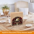 thumbnail image 6 of Yayeee Napkin Holder for Table Set of 2 Kitchen Paper Tissue Organization, Red Abstract Eagle, 6 of 8