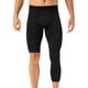 thumbnail image 2 of Pantalones de yoga largos para hombre, de una sola pierna, deportivos, ajustados, para correr, elásticos, secos, de color sólido, pantalones de yoga, pantalones de poliéster para hombre, 2 of 7
