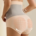thumbnail image 4 of Wovix Women's Tummy Control Shapewear Panties Hi-Waist Body Shaper Underwear Compression Briefs Daily Beige XL, 4 of 8