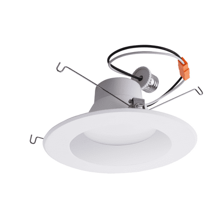 

Perlglow 5-6 inch Retrofit Round Downlight Luminaire White Finish 3CCT