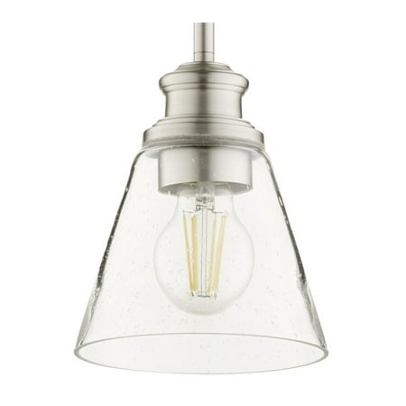 

Quorum International 309 Dunbar 6 Wide Mini Pendant - Nickel