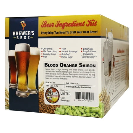 Brewer's Best Home Brew Beer Ingredient Kit - 5 Gallon (Blood Orange