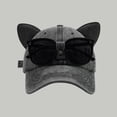 thumbnail image 2 of Baseball Cap Fashionable Streetwear Peaked Hat for Men with Personality Hop Style, 2 of 4