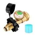 thumbnail image 4 of Convertidor de lata de propano para exteriores con manómetro que convierte la válvula del tanque Pol en un medidor de presión de gas tipo 1 Qcc1, 4 of 8