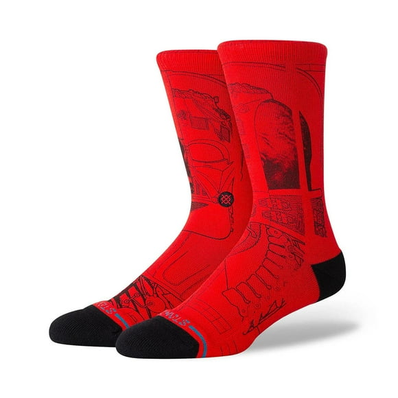Calcetines Stance X Star Wars Vader Sw Crew Unisex rojo L