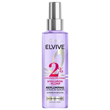 L'Oreal Paris Elvive Hyaluron Plump Moisture Plump Serum Spray, 4.4 fl oz