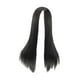 thumbnail image 3 of Peluca de pelo negro largo y liso para mujer, accesorio para el cabello de 70cm, elegante y elegante, peluca de pelo sintético para ir de compras,, 3 of 9