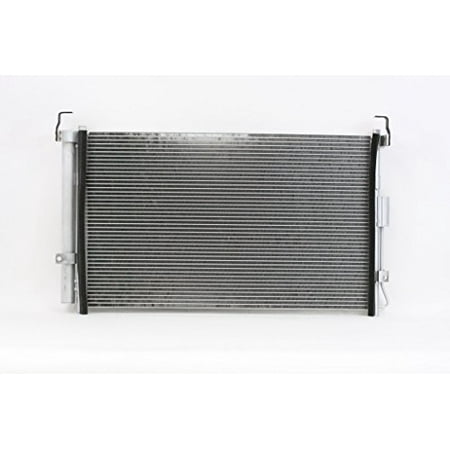 A/C Condenser - Pacific Best Inc For/Fit 3578 06-14 Kia Sedona 07-08 Hyundai Entourage w/Receiver & Drier
