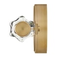 thumbnail image 4 of Georgette - Light Lacquered Brass Brass - LED Steel, 4 of 8