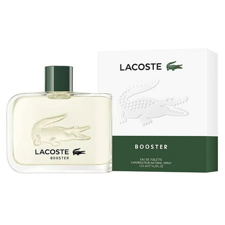 BOOSTER * Lacoste 4.2 oz / 125 ml Eau de Toilette (EDT) Men Cologne Spray