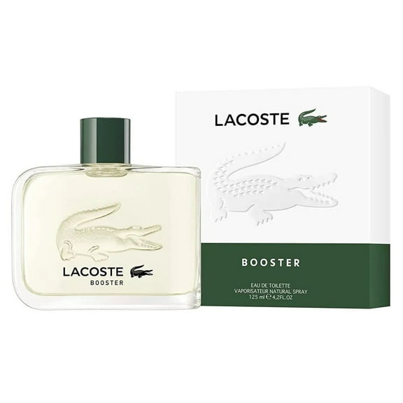 BOOSTER * Lacoste 4.2 oz / 125 ml Eau de Toilette (EDT) Men Cologne Spray