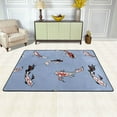 thumbnail image 1 of XMXY Koi Carp Fish Area Rugs Doormat Outdoor Entrance, Facecloth Non-slip Floor Mat Rug for Living Room Kitchen Sink Area Indoor,72"x48", 1 of 9