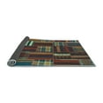 thumbnail image 2 of Ahgly Company Indoor Square Southwestern Light Blue Country Area Rugs, 5' Square, 2 of 4