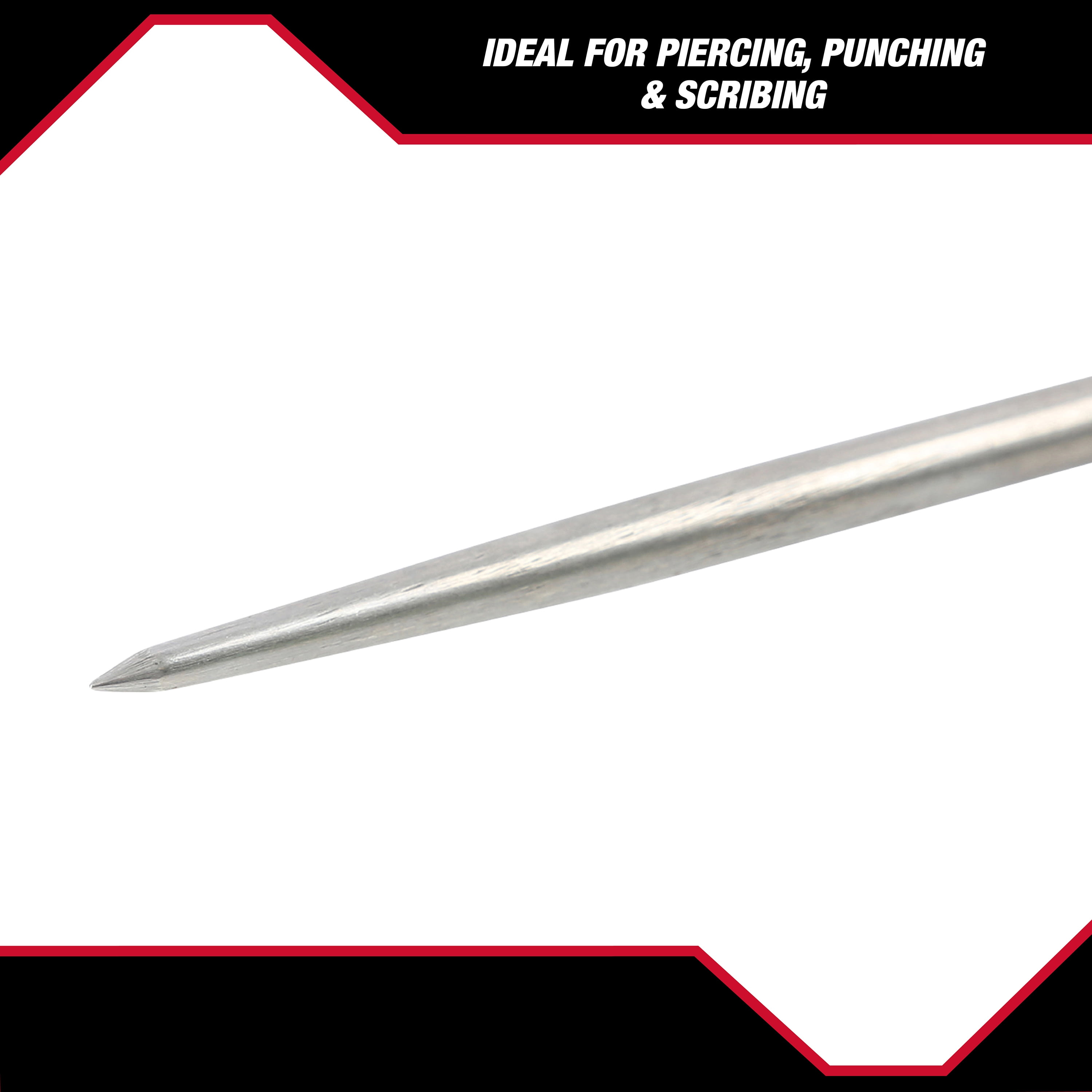 Hyper Tough Scratch Awl with 3-Inch Carbon Steel Blade & Acetate Handle