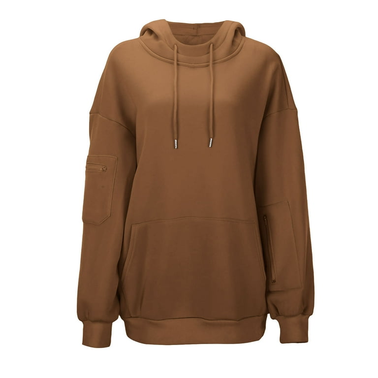 Clothing Hoodie Only Damen Modal Open Sides Hoodie