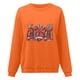 thumbnail image 2 of Gibobby Sudaderas para mujer Sudaderas de fútbol para mujer, camiseta gráfica de fútbol, camisetas deportivas informales de manga larga (Anaranjado, XXL), 2 of 4