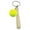A, variant on Baseball Softball Keychain Set PU Leather Sport Keyring Accessories